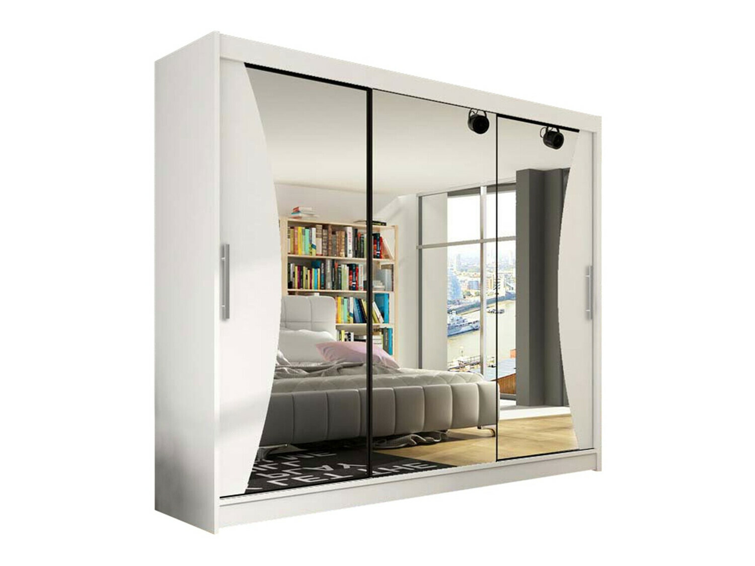 Гардероб Closico Ordo IV (Бял)