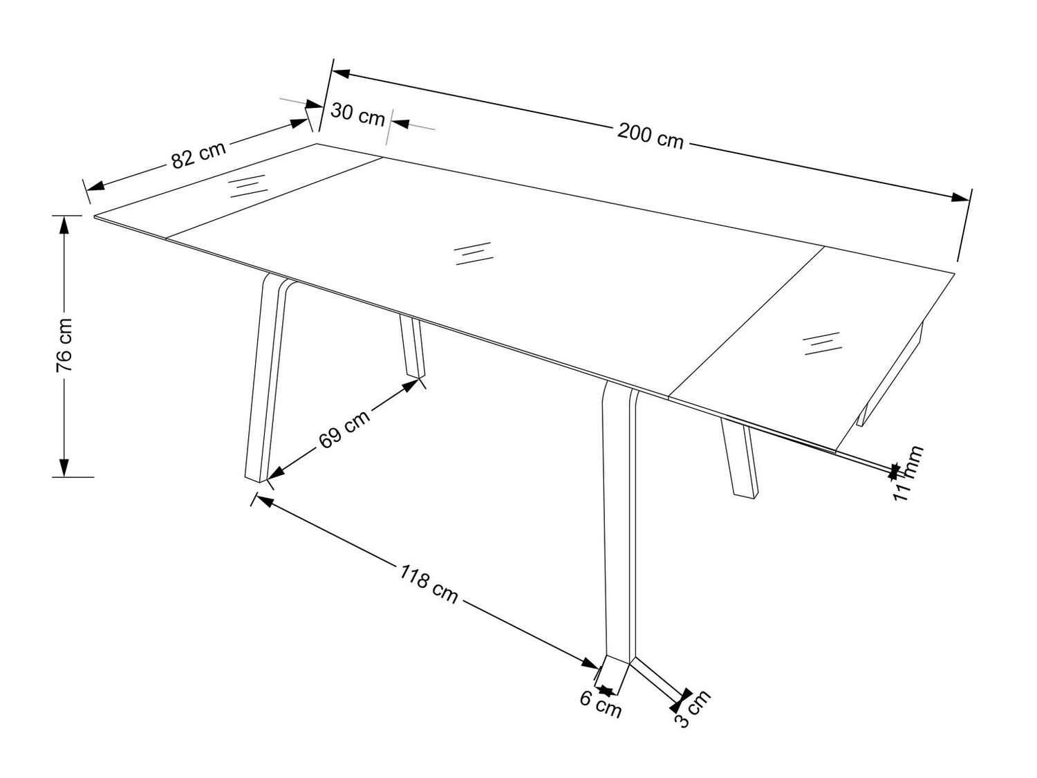 Маса Houston 1520