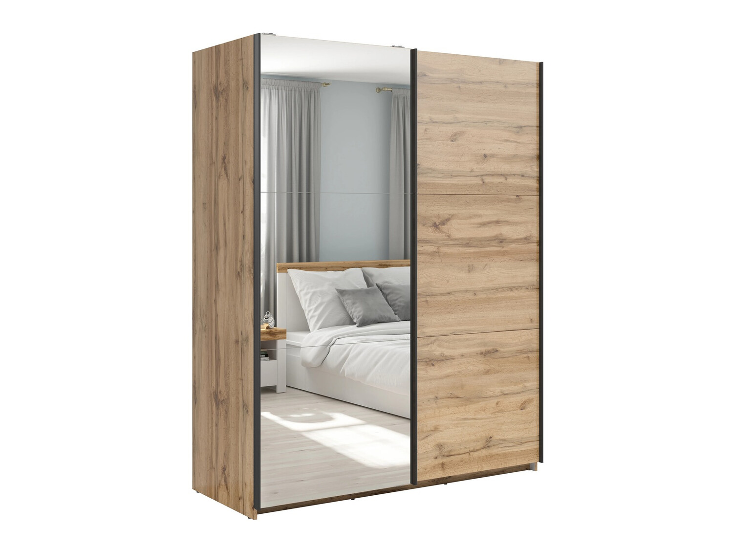 Гардероб Livevaro 118 (Дъб уотан)