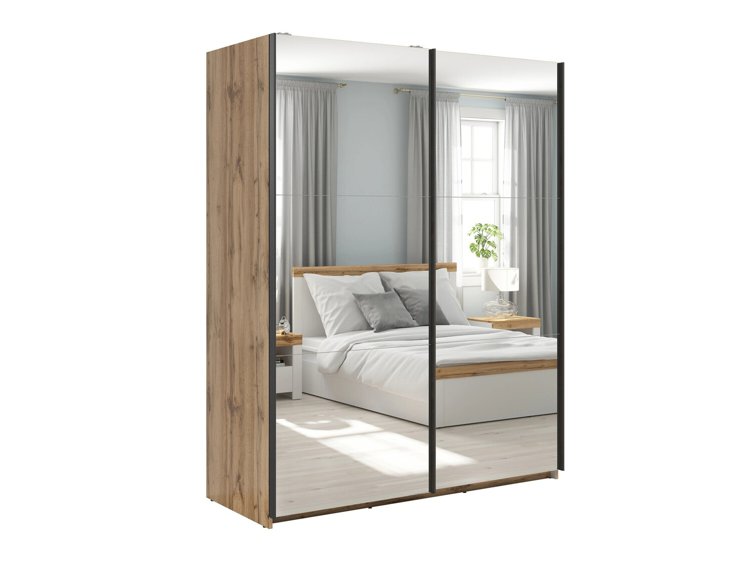 Гардероб Livevaro 119 (Дъб уотан)