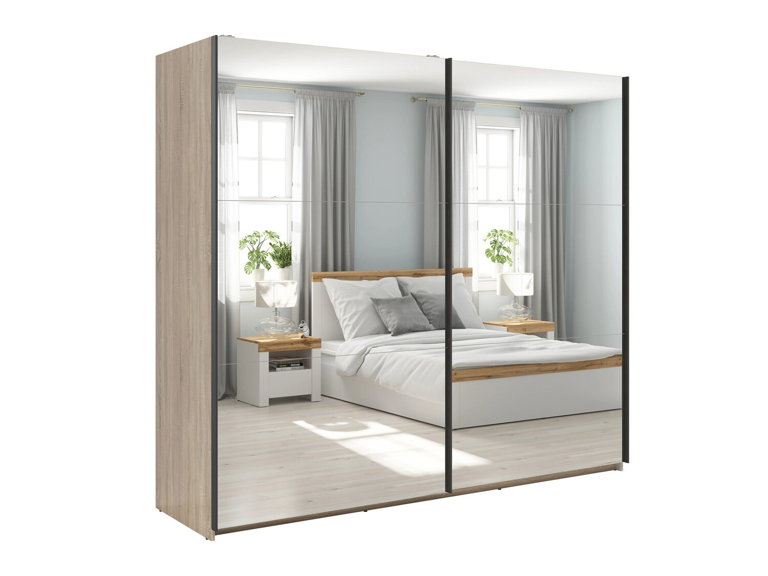 Гардероб Livevaro 122 (Сонома дъб)