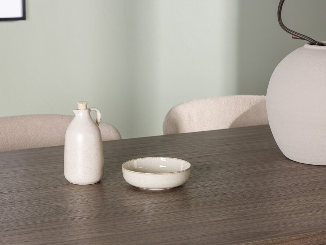 Маса и столове за трапезария Dallas 4132 (Бежов + Черен)