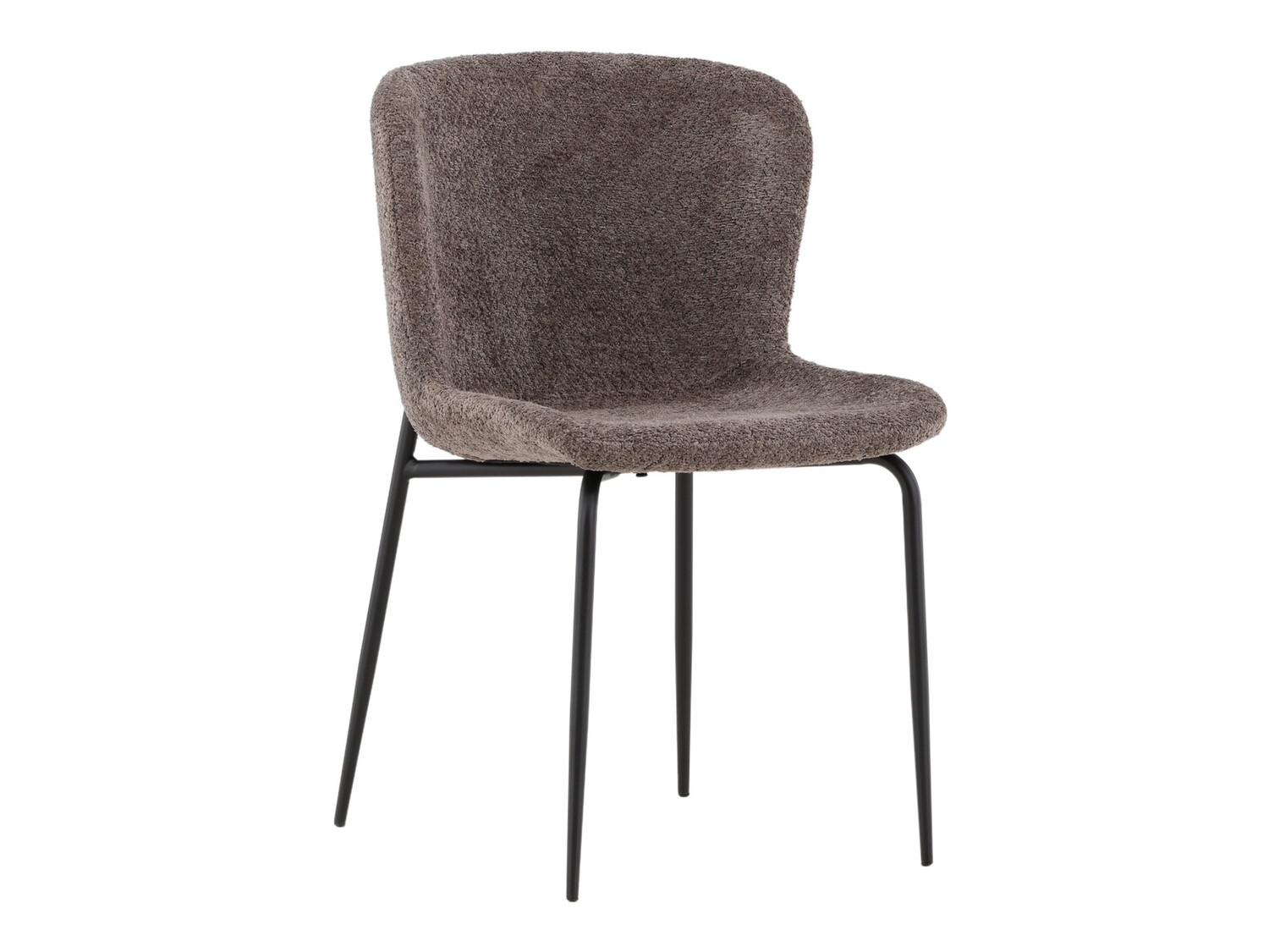 Маса и столове за трапезария Dallas 4147 (Кафяв + Черен)