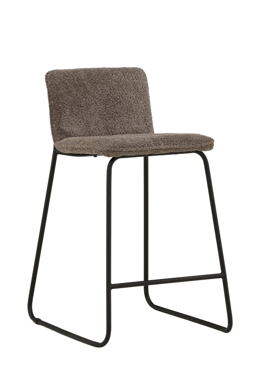 Маса и столове за трапезария Dallas 4155 (Тъмно сив + Черен)