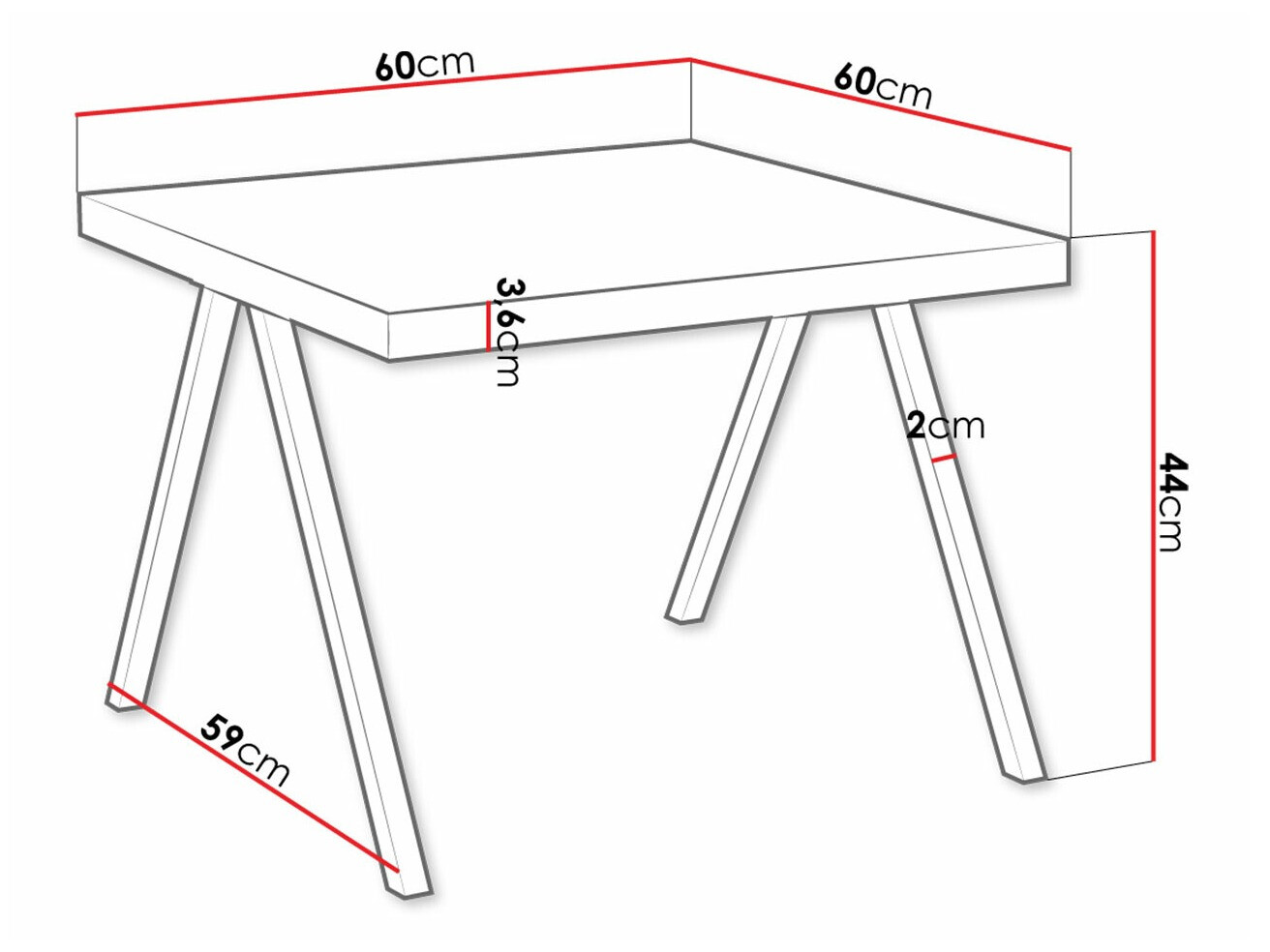 Масичка за кафе Germantown 110