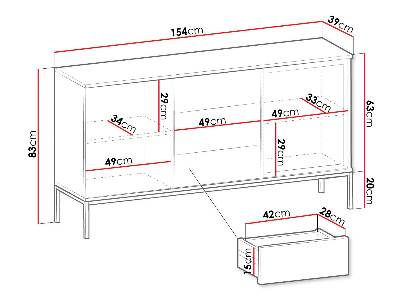 Скрин Manal (Черен + Дъб уотан)