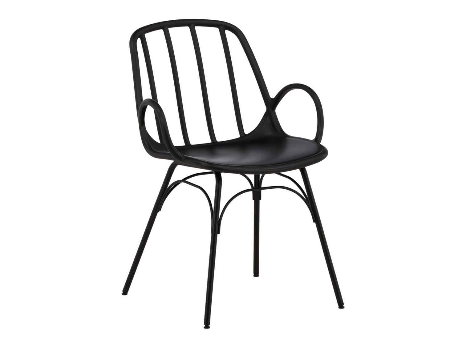 Маса и столове за трапезария Dallas 4165 (Черен)