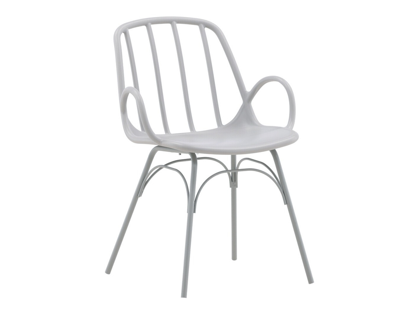 Маса и столове за трапезария Dallas 4165 (Светло сив)