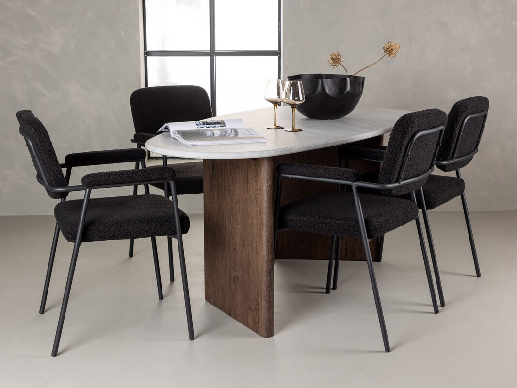 Маса и столове за трапезария Dallas 4172