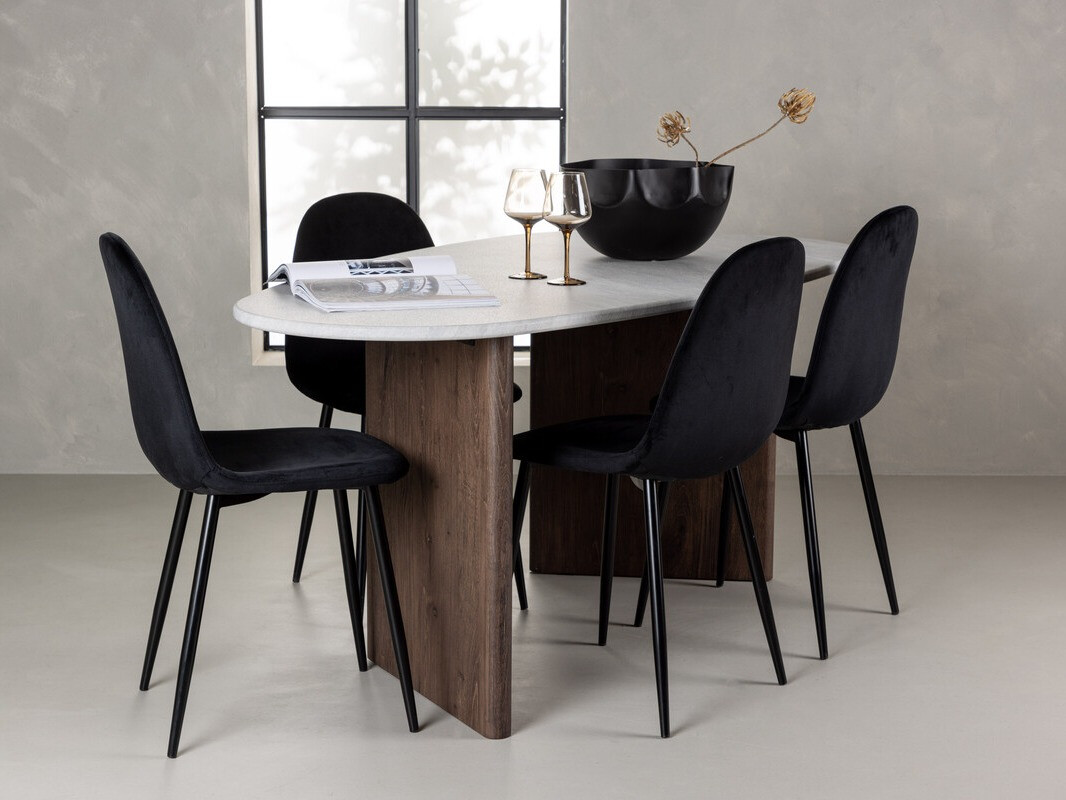 Маса и столове за трапезария Dallas 4176