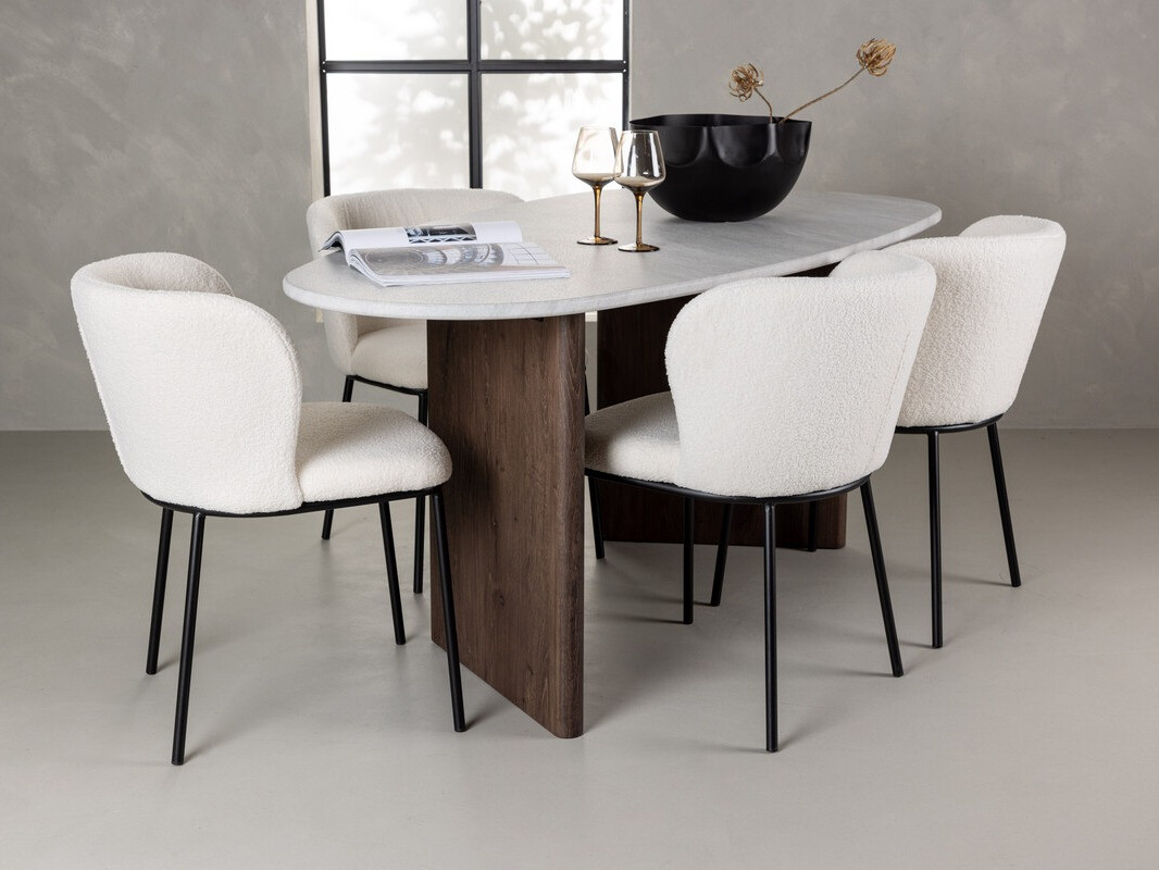 Маса и столове за трапезария Dallas 4180