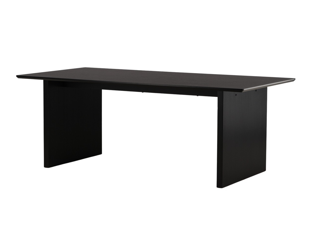 Маса и столове за трапезария Dallas 4185 (Бежов + Черен)