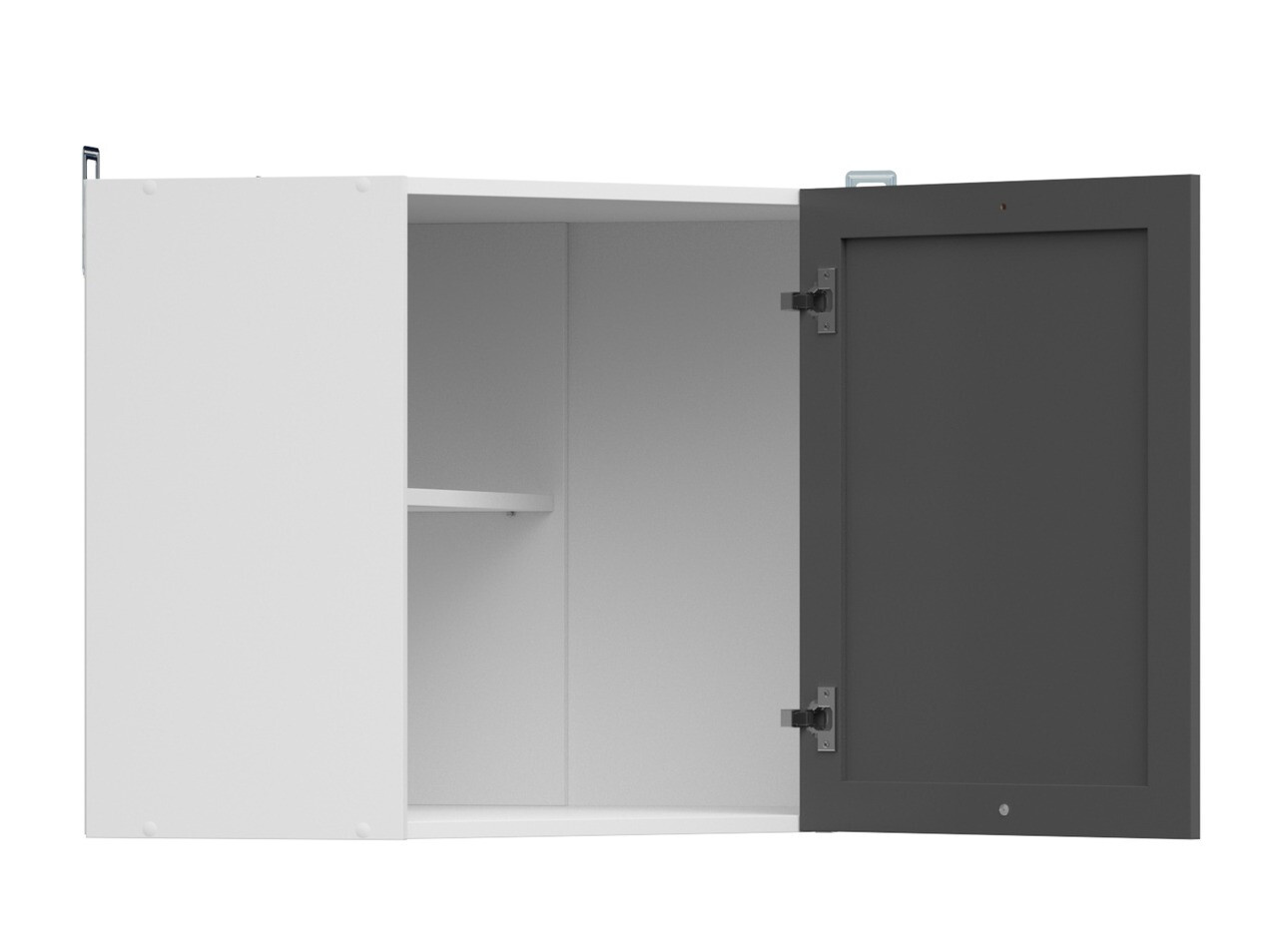 Модулен окачен ъглов шкаф Classic Grey 106