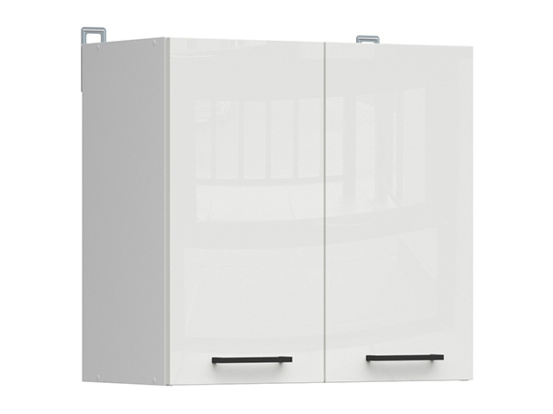 Модулен окачен шкаф Line White 110