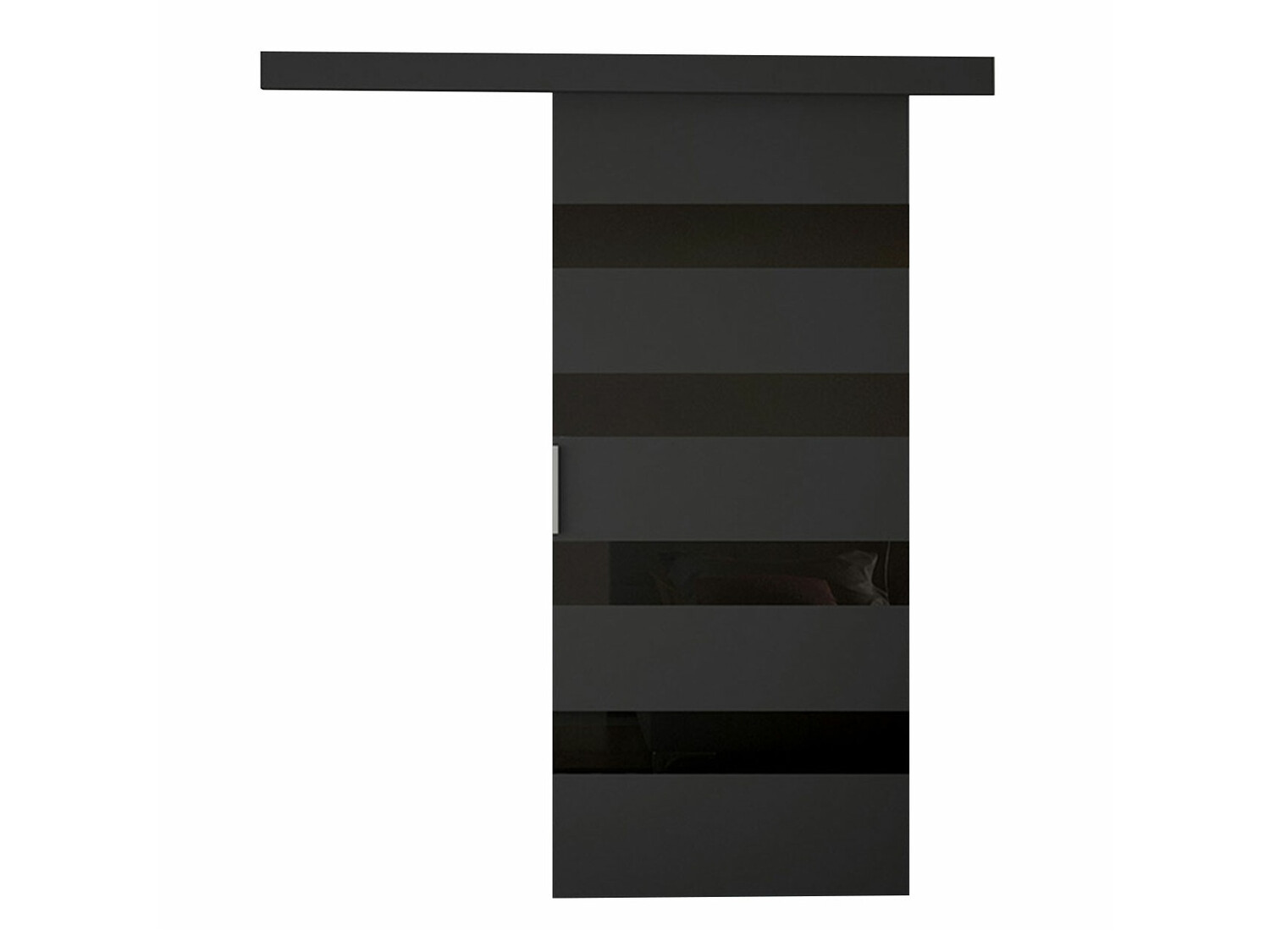 Плъзгаща се врата Closico 173 (Черен)