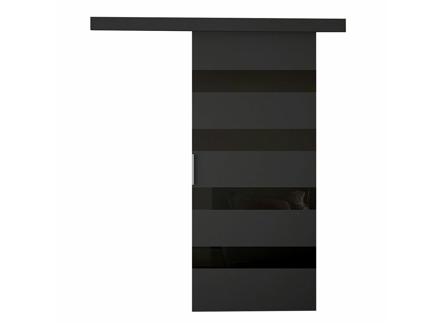 Плъзгаща се врата Closico 174 (Черен)