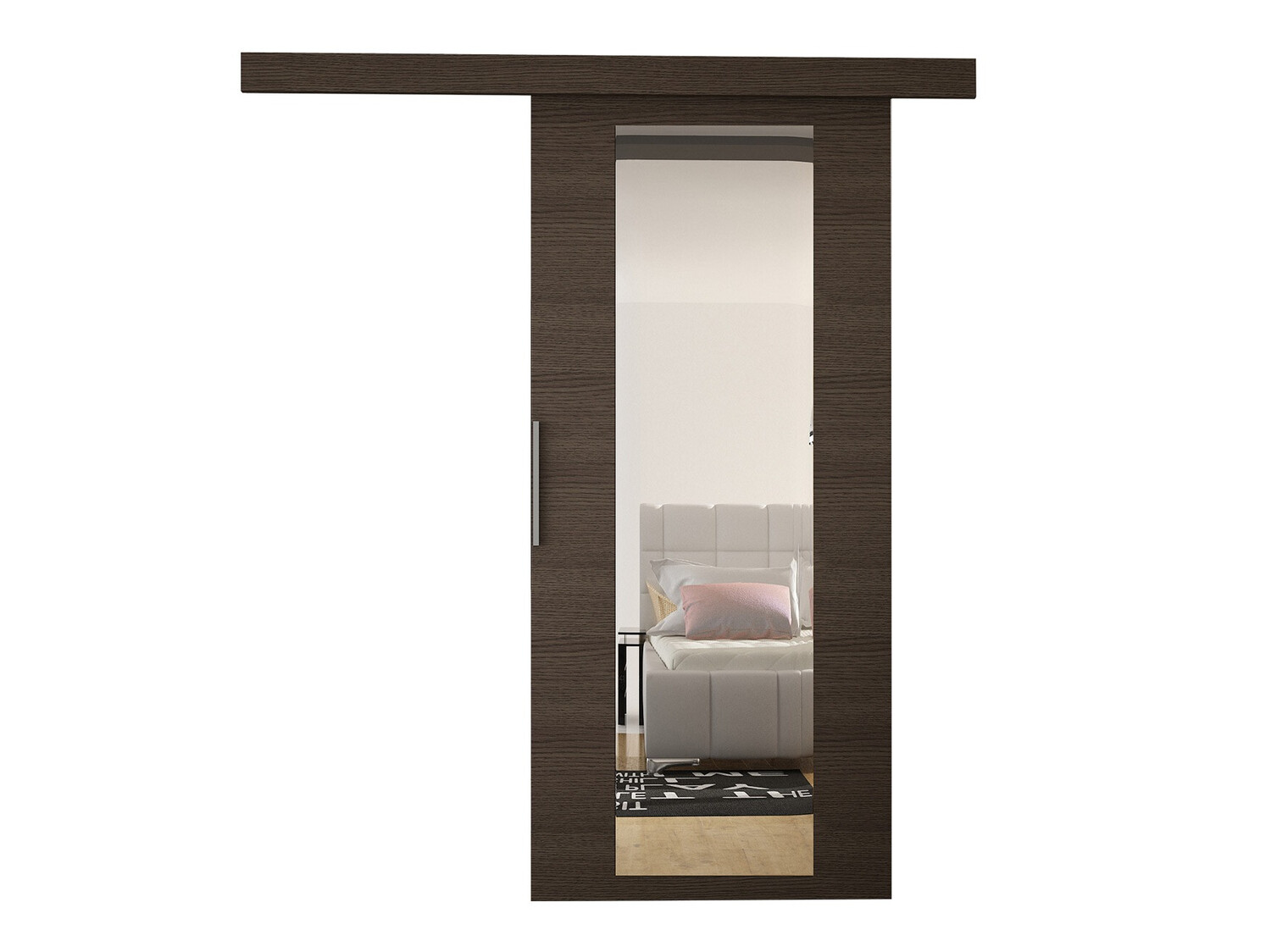 Плъзгаща се врата Closico 175 (Кафяв)