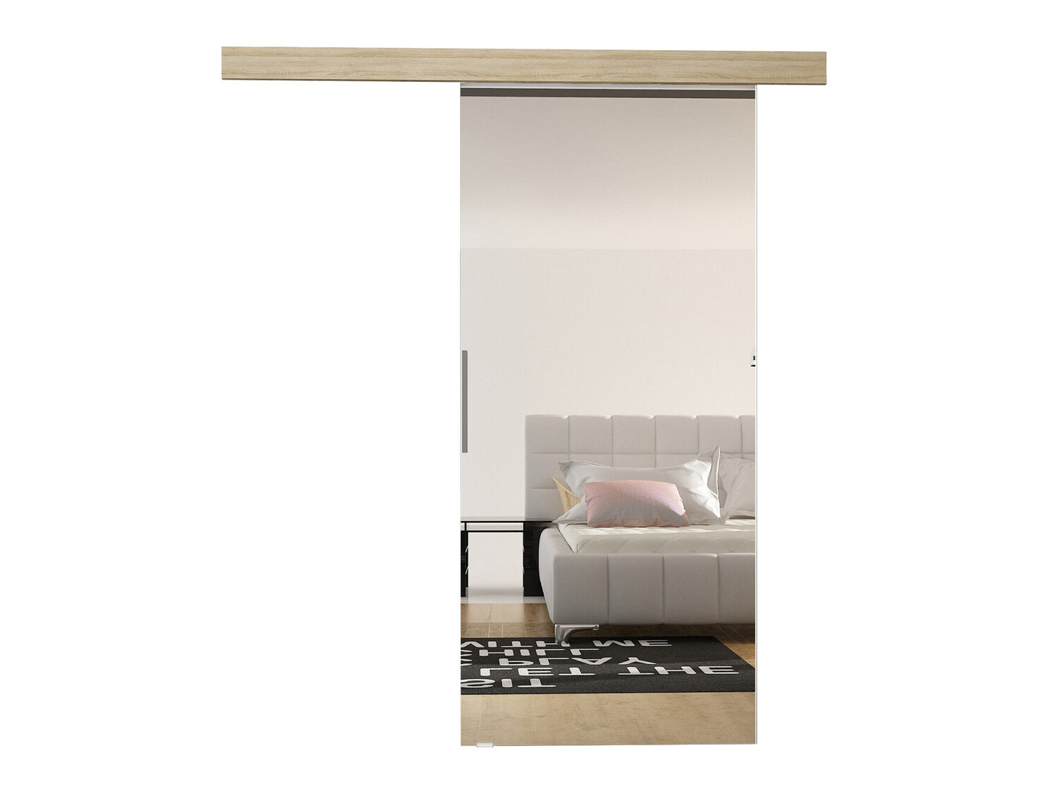 Плъзгаща се врата Closico Materia II (Сонома дъб)