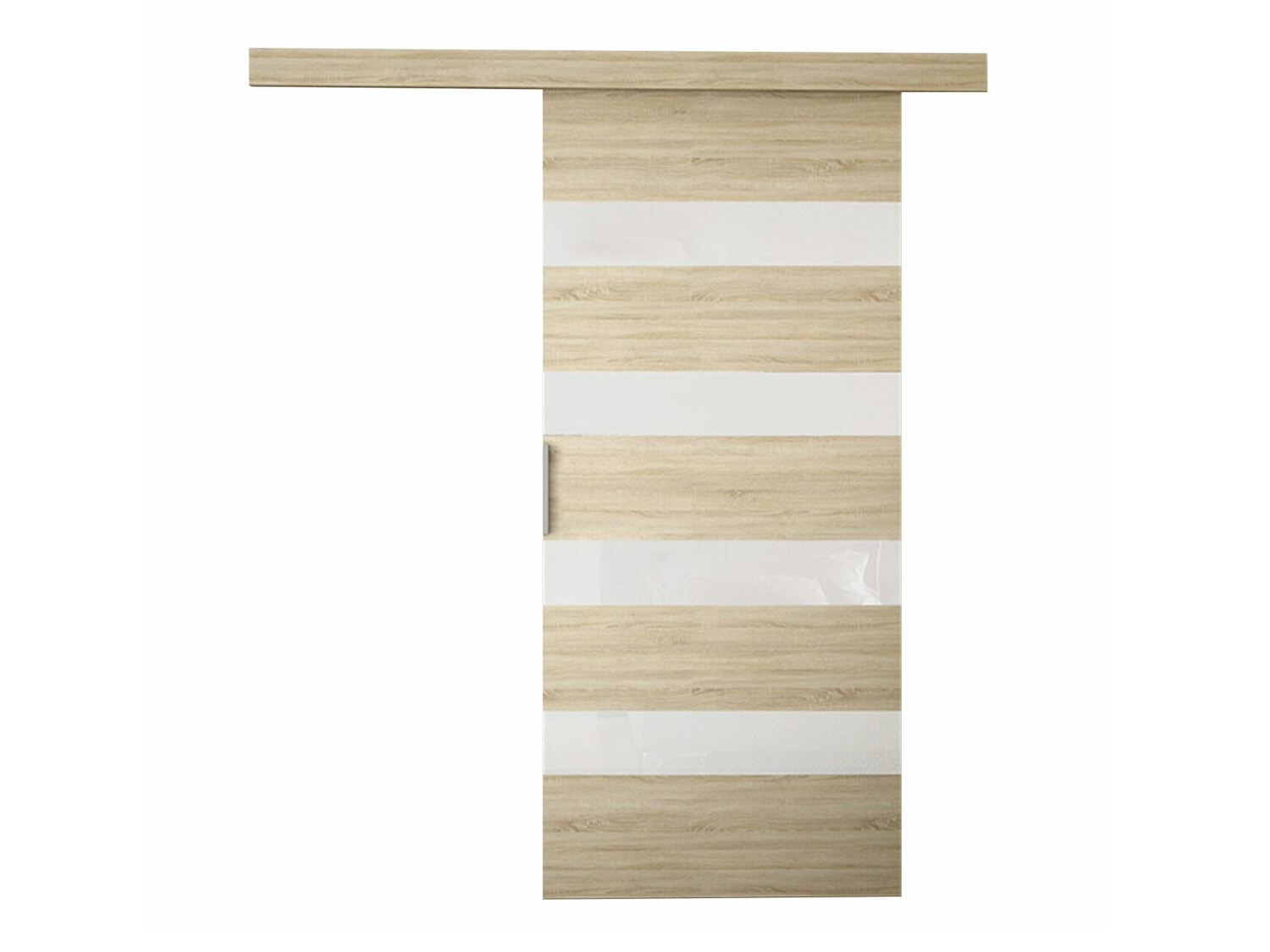 Плъзгаща се врата Closico Materia V (Сонома дъб + Бял)