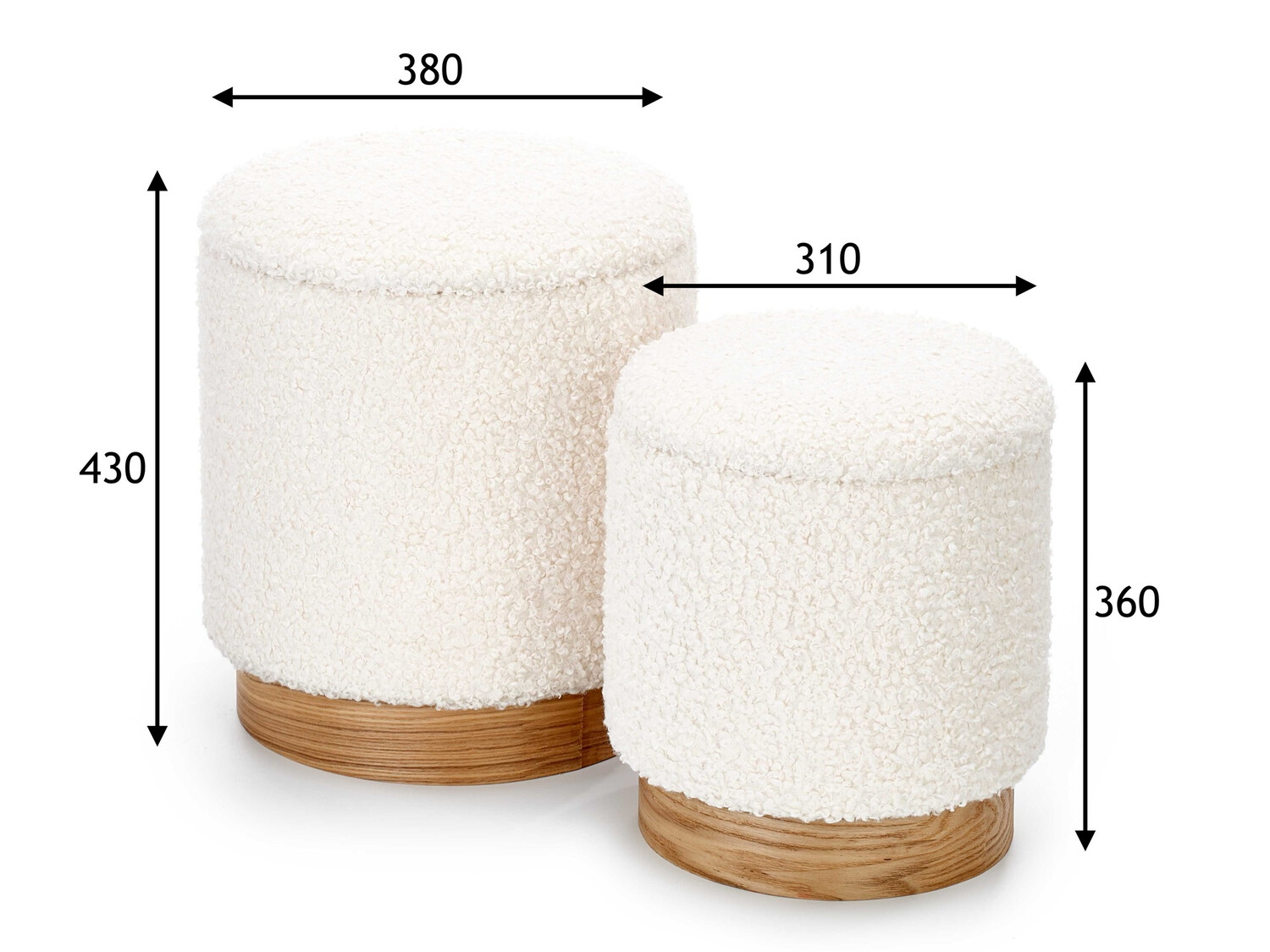 Комплект табуретки Houston 1339