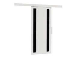 Плъзгаща се врата Dover 121 (Бял + Черен)