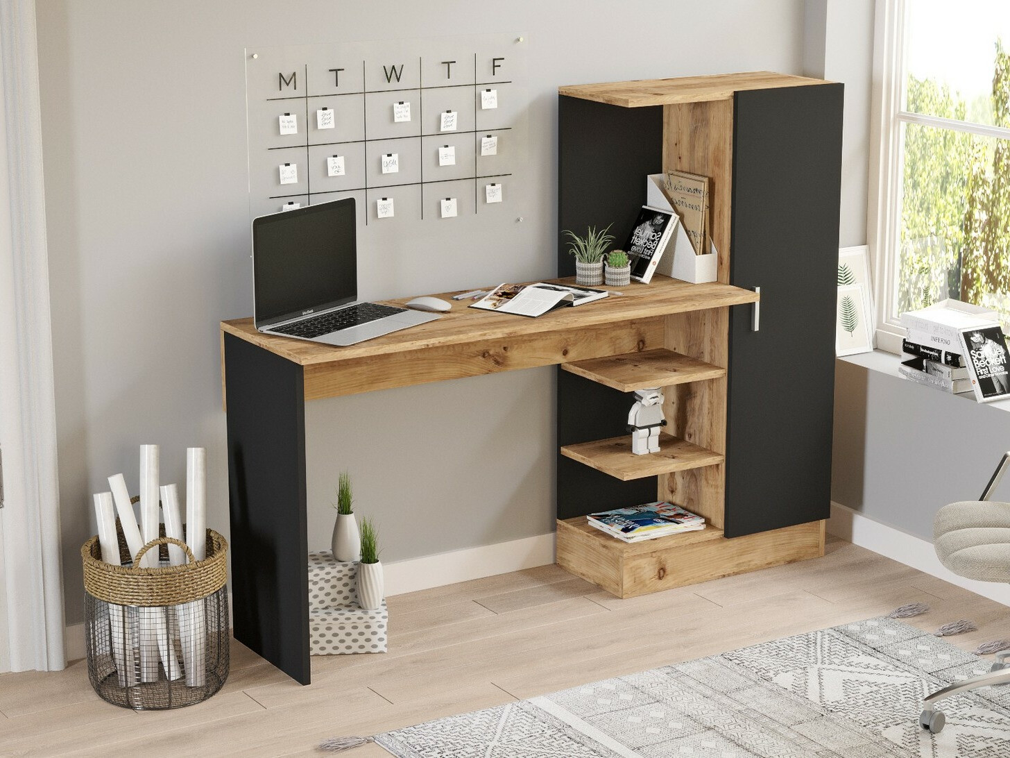 Офис бюро Kailua 109 (Бор + Черен)