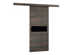 Плъзгаща се врата Dover 133 (Тъмен ясен + Черен)