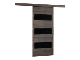 Плъзгаща се врата Dover 137 (Тъмен ясен + Черен)