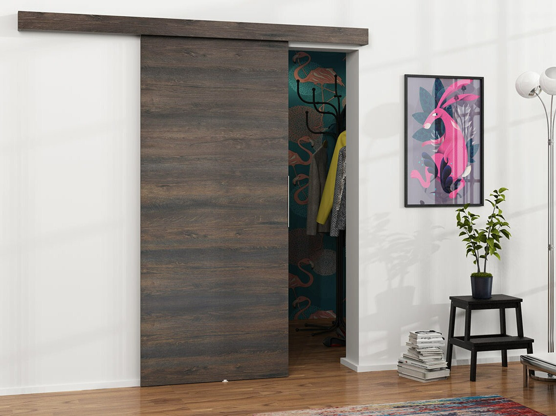 Плъзгаща се врата Dover 143 (Тъмен ясен)