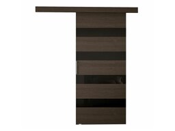 Плъзгаща се врата Closico 179 (Кафяв + Черен)