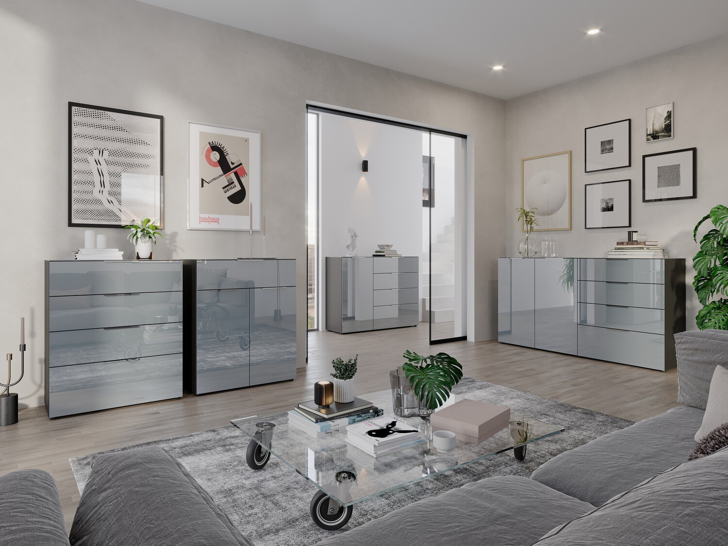 Скрин Sacramento 302 (Графит + Сив гланц)