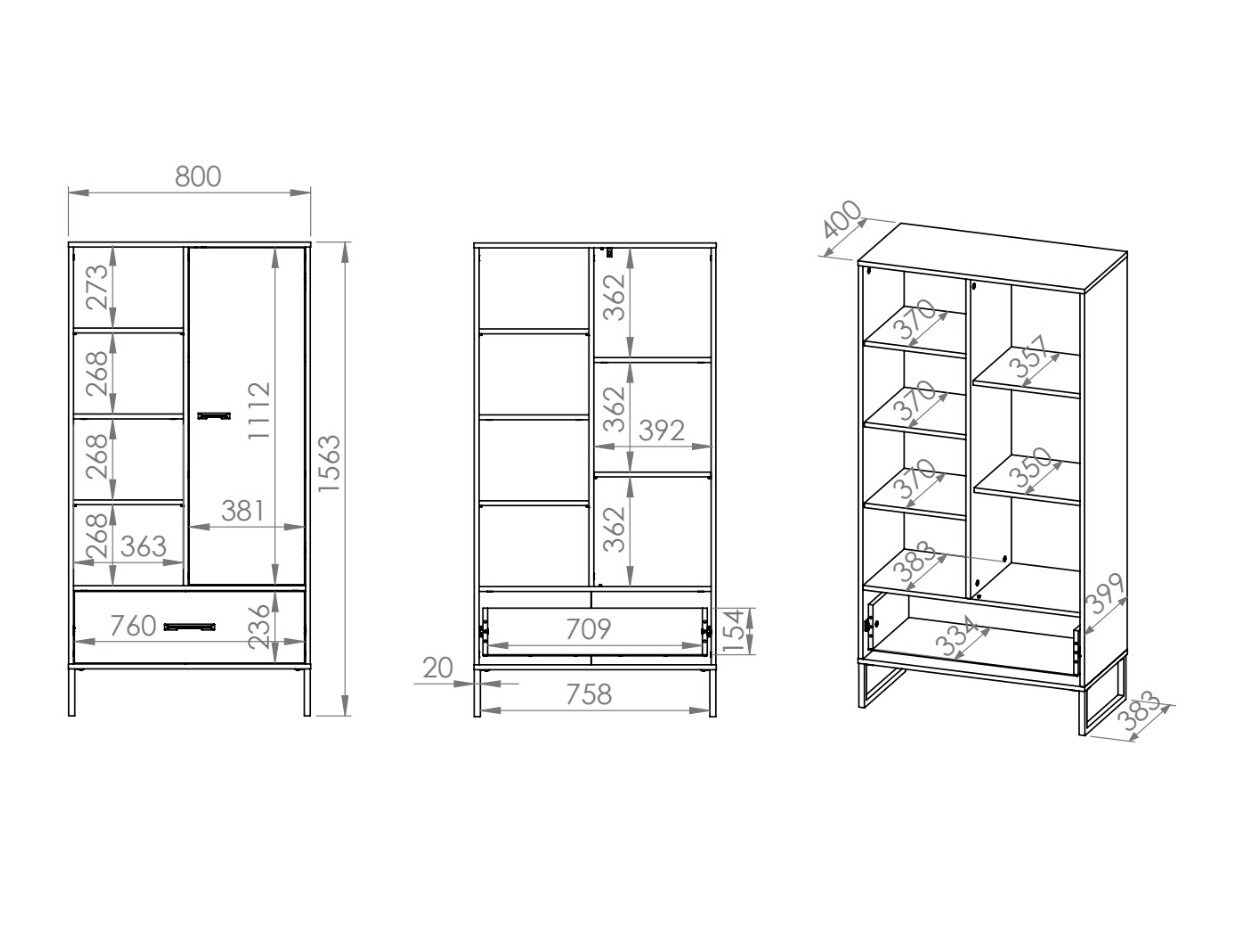 Етажерка Tortiva 103