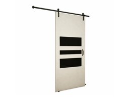 Плъзгаща се врата Dover 164 (Бял + Черен)