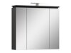 Шкаф за баня с огледало Larsalu 104 (Графит)