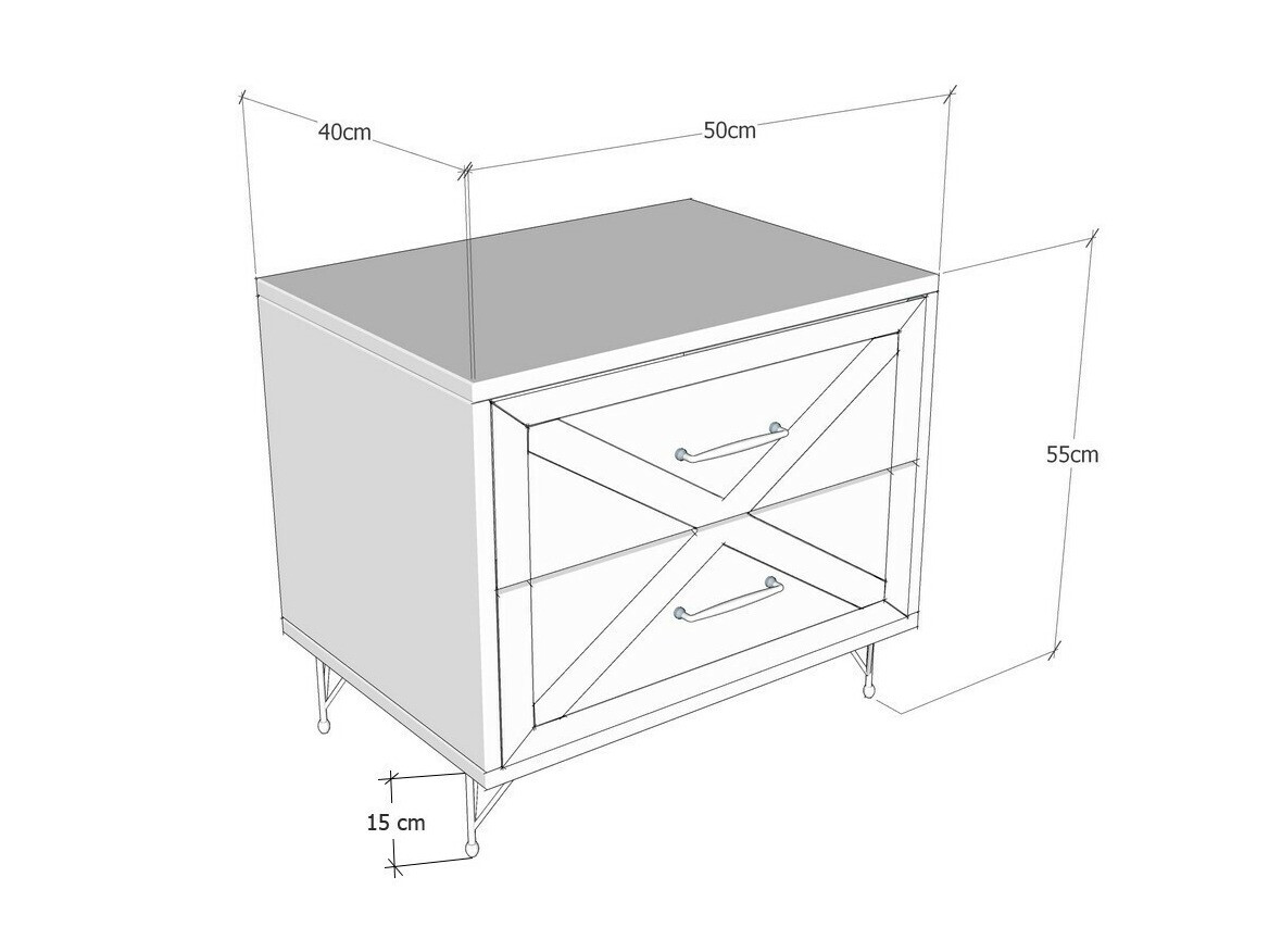 Нощно шкафче Kailua 178