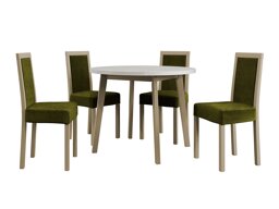 Маса и столове за трапезария Victorville 304 (Сонома дъб)