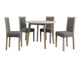 Маса и столове за трапезария Victorville 304 (Сонома дъб)