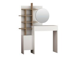 Тоалетка Kailua 220 (Бял + Дъб)