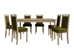 Маса и столове за трапезария Victorville 308 (Сонома дъб)