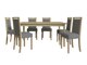 Маса и столове за трапезария Victorville 308 (Сонома дъб)