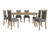 Маса и столове за трапезария Victorville 308 (Сонома дъб)