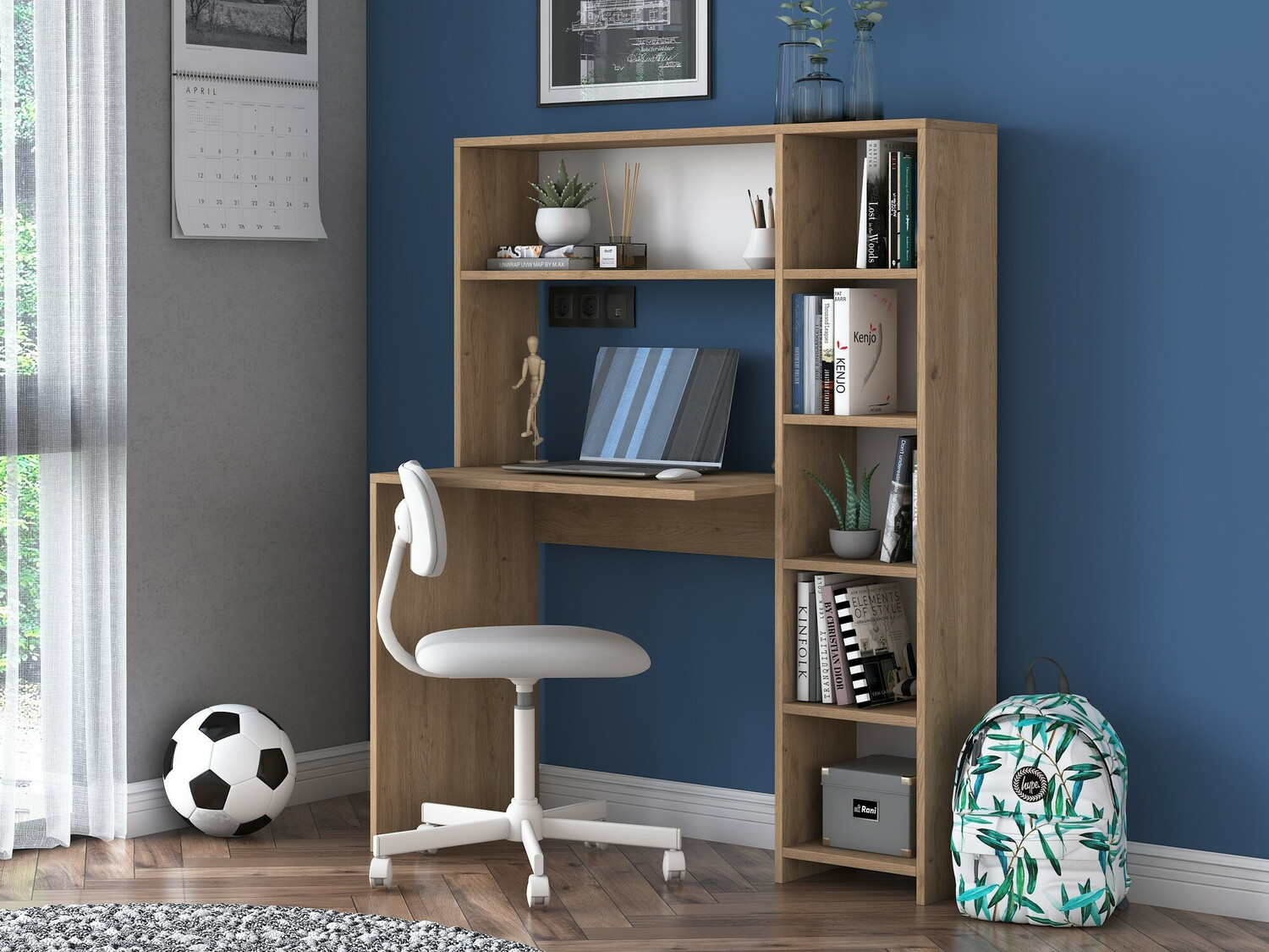 Офис бюро Kailua 243 (Дъб)