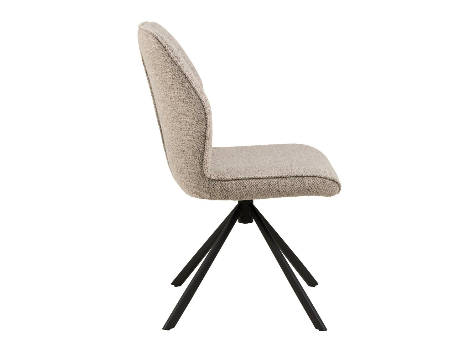 Стол Norsica 679 (Сметана + Черен)