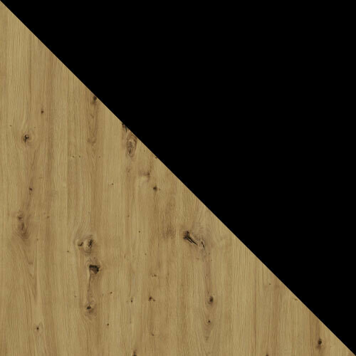 Маса и столове за трапезария Victorville 321 (Черен)