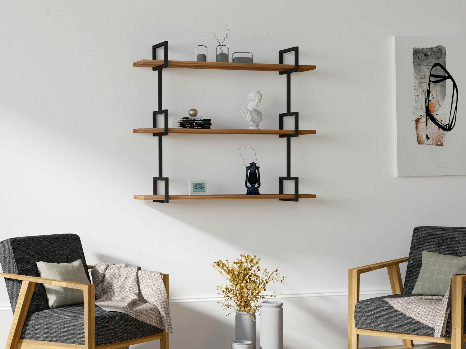 Стенна етажерка Kailua 437