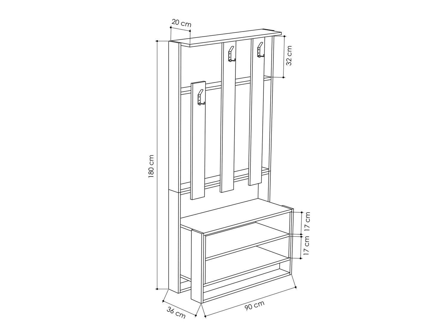 Комплект за антре Kailua 537 (Бял)