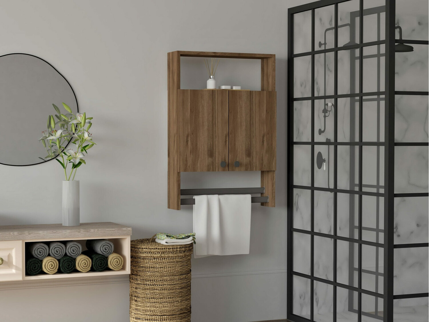 Окачен шкаф за баня Kailua 499