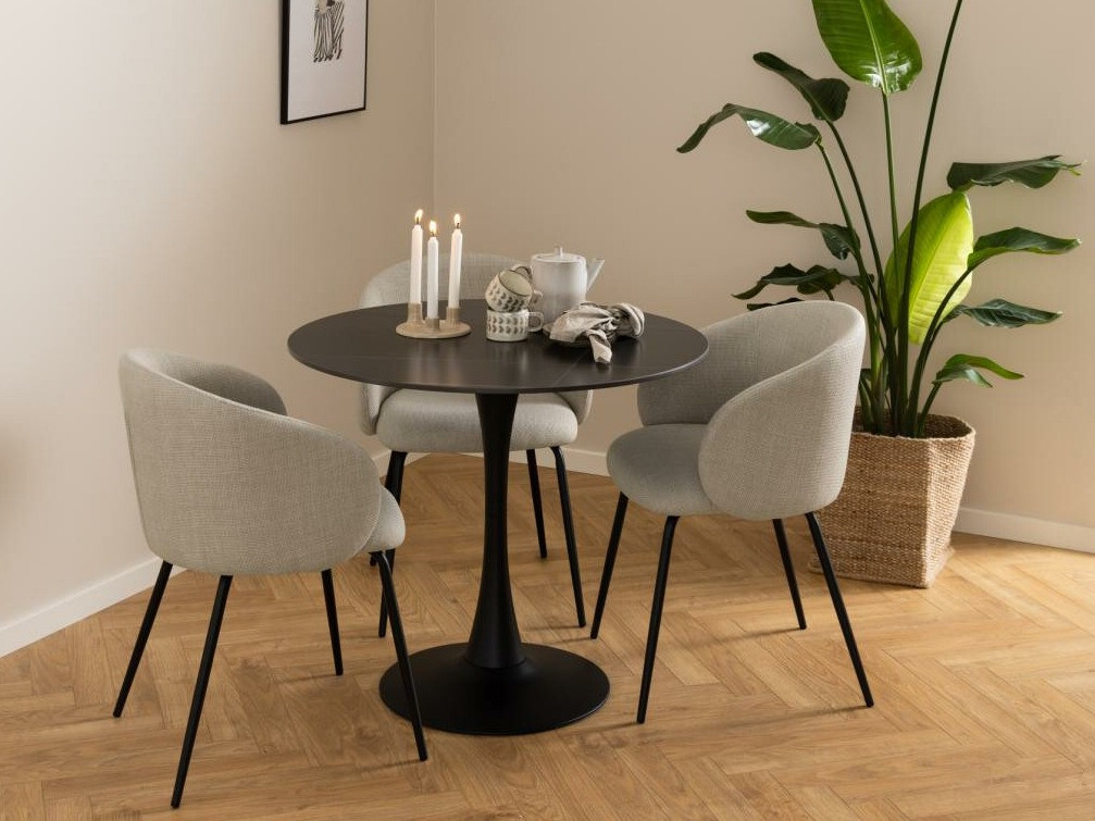 Стол Norsica 862 (Бежов + Черен)