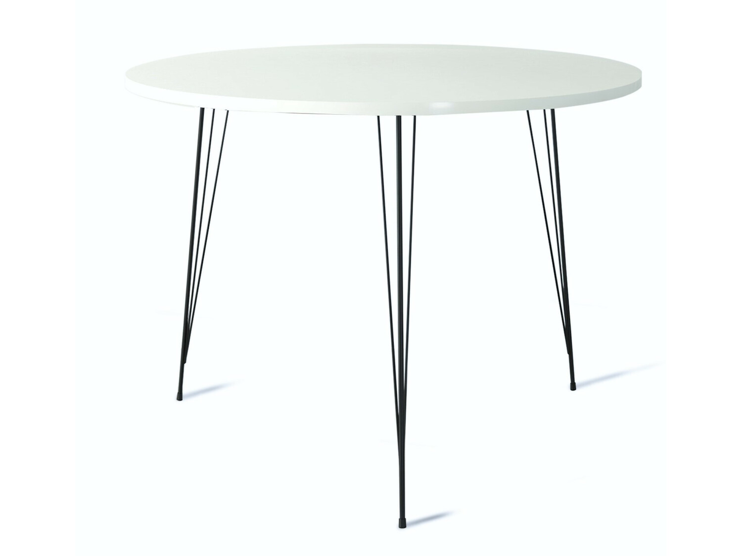 Маса Kailua 597 (Бял гланц + Черен)