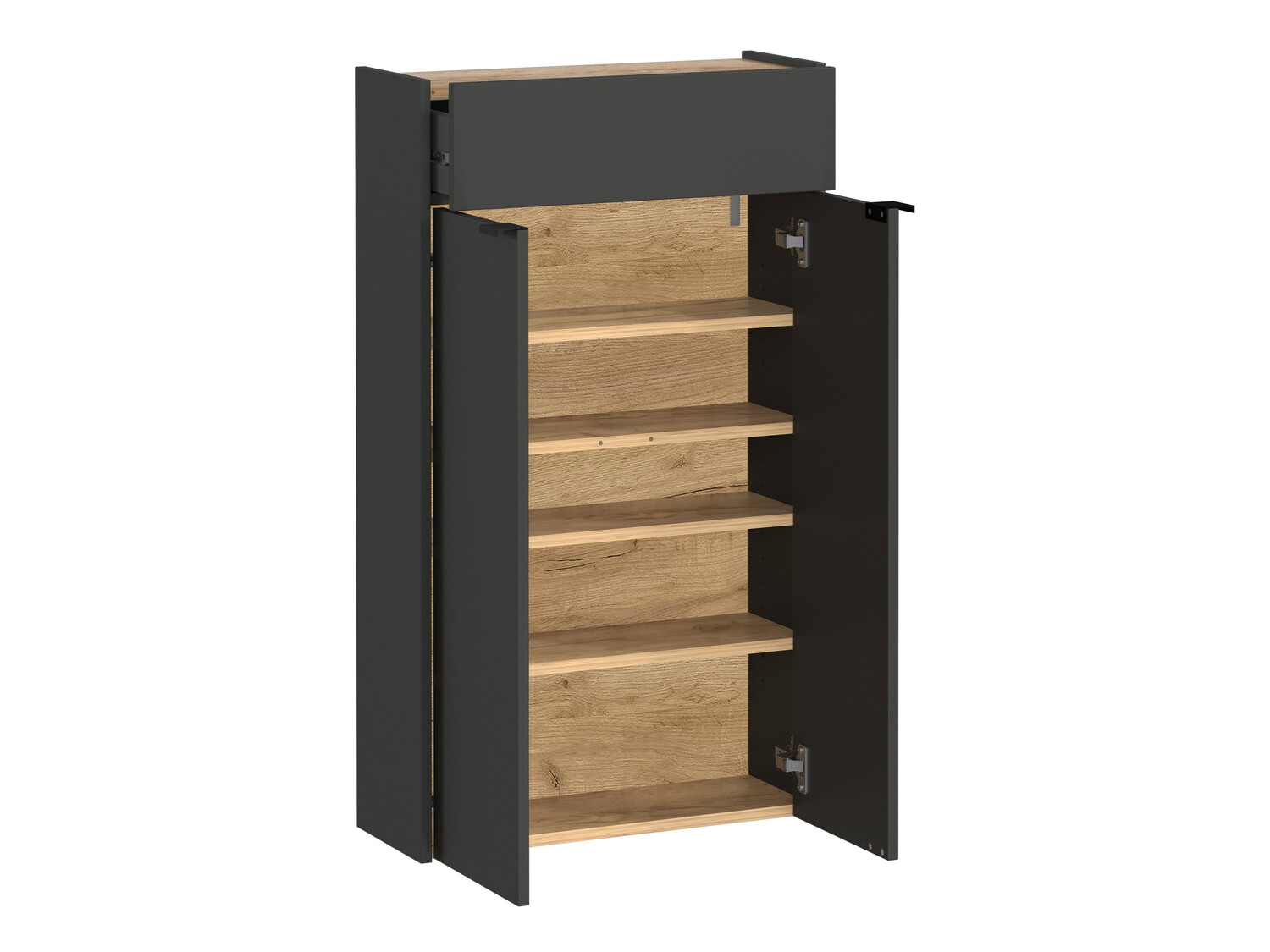 Комплект за антре Cirsale 105 (Графит + Navarra дъб)